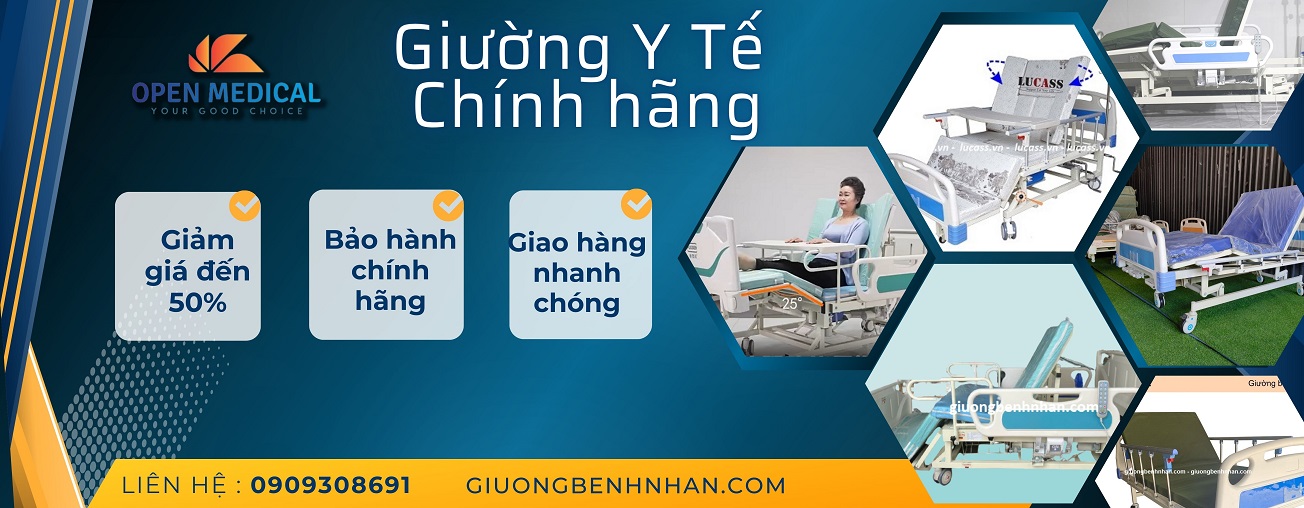 Giường bệnh nhân - Giường y tế đa năng cho người già, người bệnh